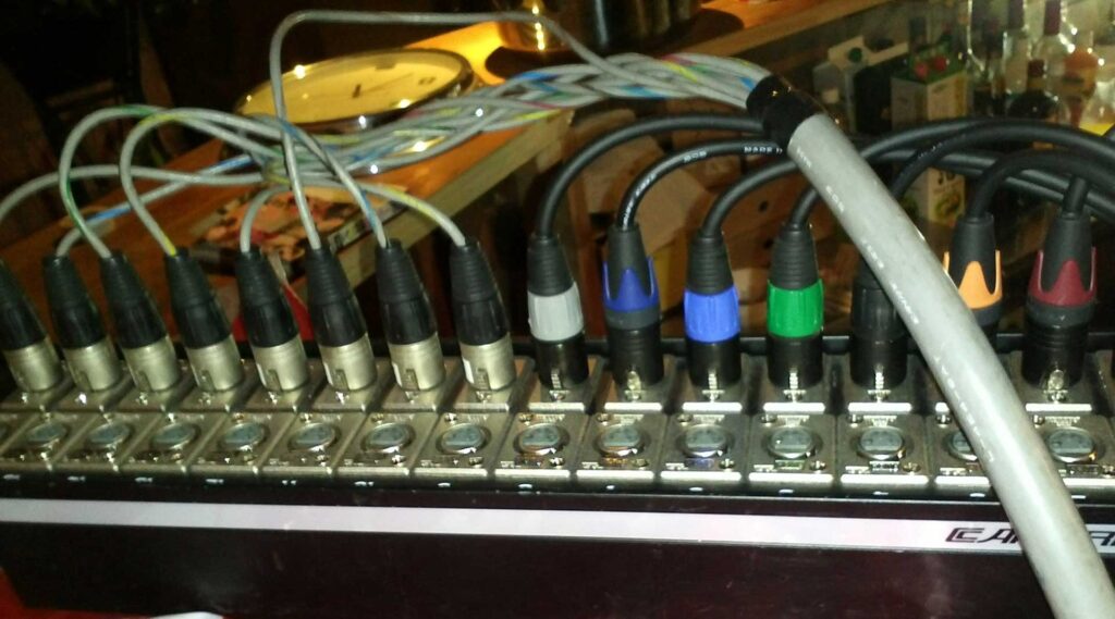 ライブ録音 アナログ分岐