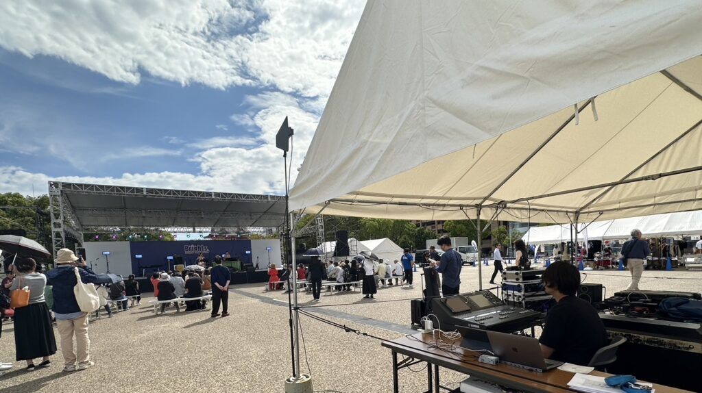 大規模音響_野外コンサート現場