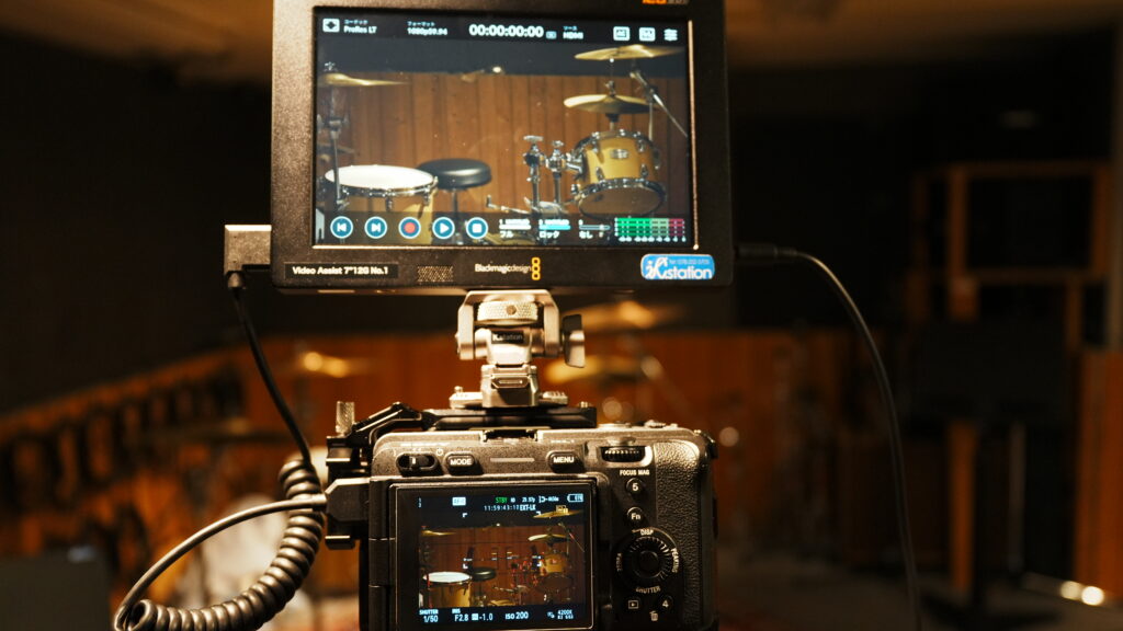 動画作成現場、SONY
「FX-3」+「VideoAssist」
